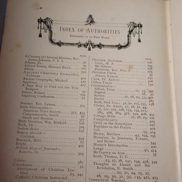 Vintage 1889 Bible Readings For The Home Circle by Review and Herald Publishing